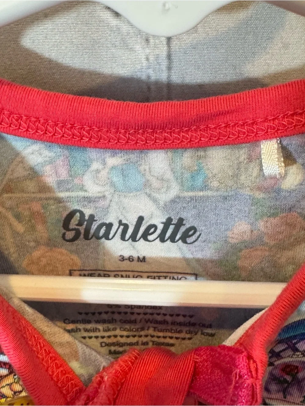 Starlette Sugar Swan Beauty and the Beast Bamboo Zippie